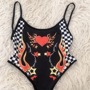 Hot High Waisted Bodysuit